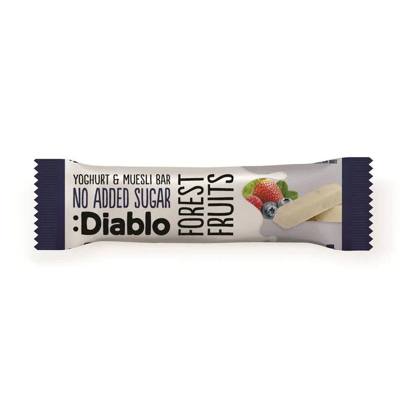 Diablo Yoghurt coated Forest Fruit Muesli Bar 30g