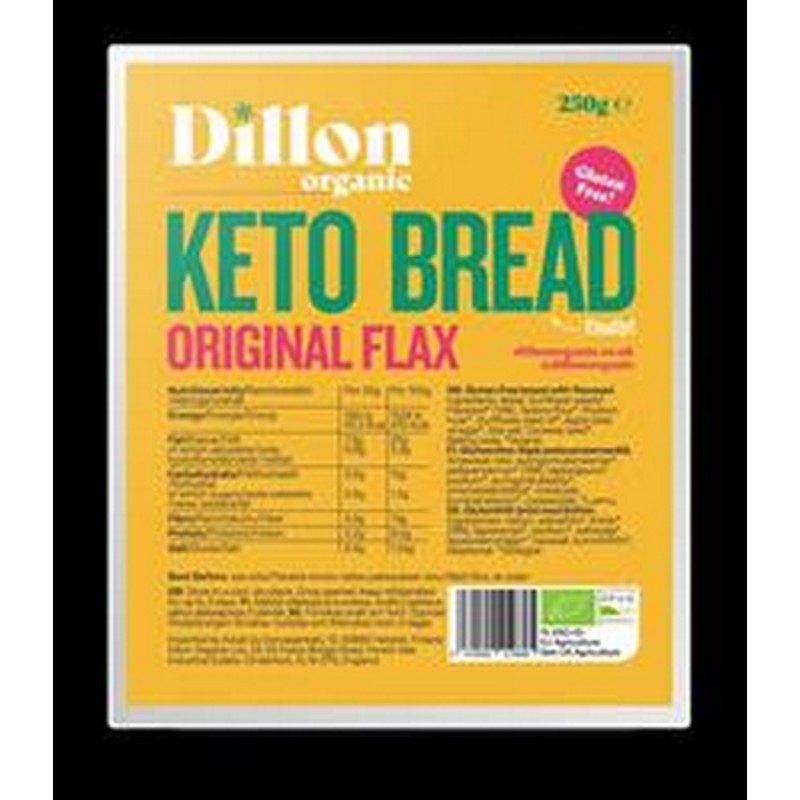 Dillon Original Flax Keto Bread 250g