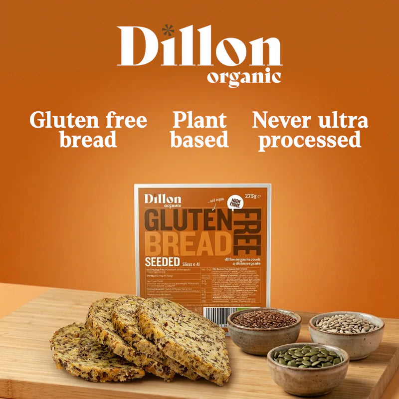 Dillon Organic Sliced Gluten Free Seeded Bread 275g