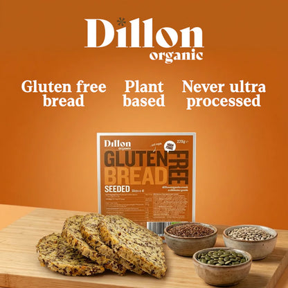 Dillon Organic Sliced Gluten Free Seeded Bread 275g