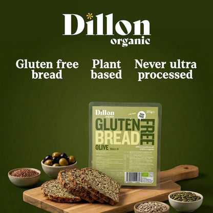 Dillon Organic Sliced Gluten Free Olive Bread 275g