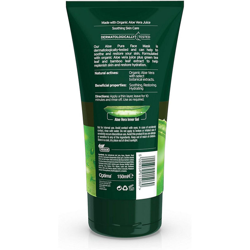 Aloe Pura Organic Gel Face Mask 150ml