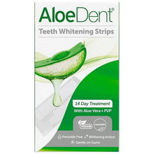 Aloe Dent Teeth Whitening Strips 14 Day Treatment