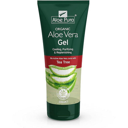 Aloe Pura Aloe Vera Gel & Tea Tree 200ml