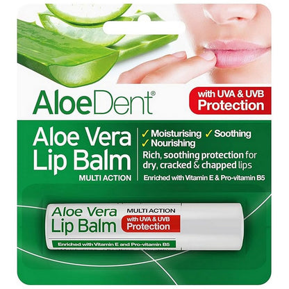 Aloe Dent Aloe Vera Lip Balm 4g