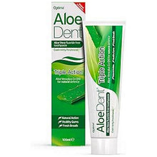 Aloe Dent Triple Action Aloe Vera Gel Toothpaste Fluoride Free 100ml