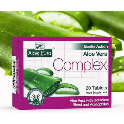 Aloe Pura  Aloe Vera Gentle Action Complex 60 Tablets