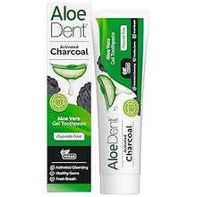 AloeDent Activated Charcoal Aloe Vera Toothpaste 100ml