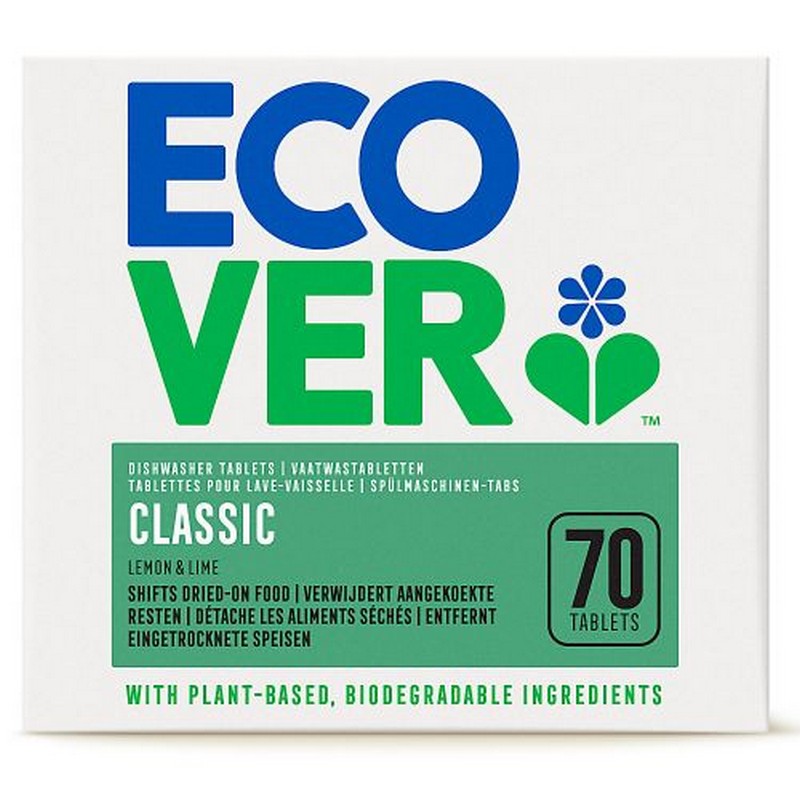 Ecover Dishwasher Tablets Classic 70 x 20g tablets