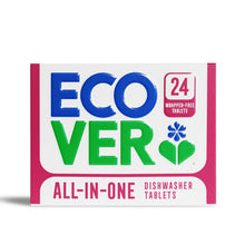 Ecover Dishwasher tablets 24s NEW plastic free All in One