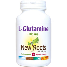 New Roots L-Glutamine 500mg 50 Veg Capsules