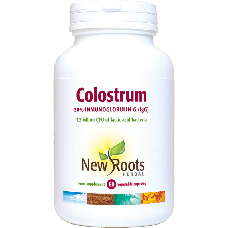 New Roots Colostrum 60 Veg Capsules