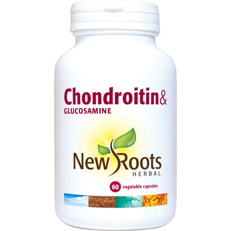 New Roots Chondroitin & Glucosamine 60 Veg Capsules
