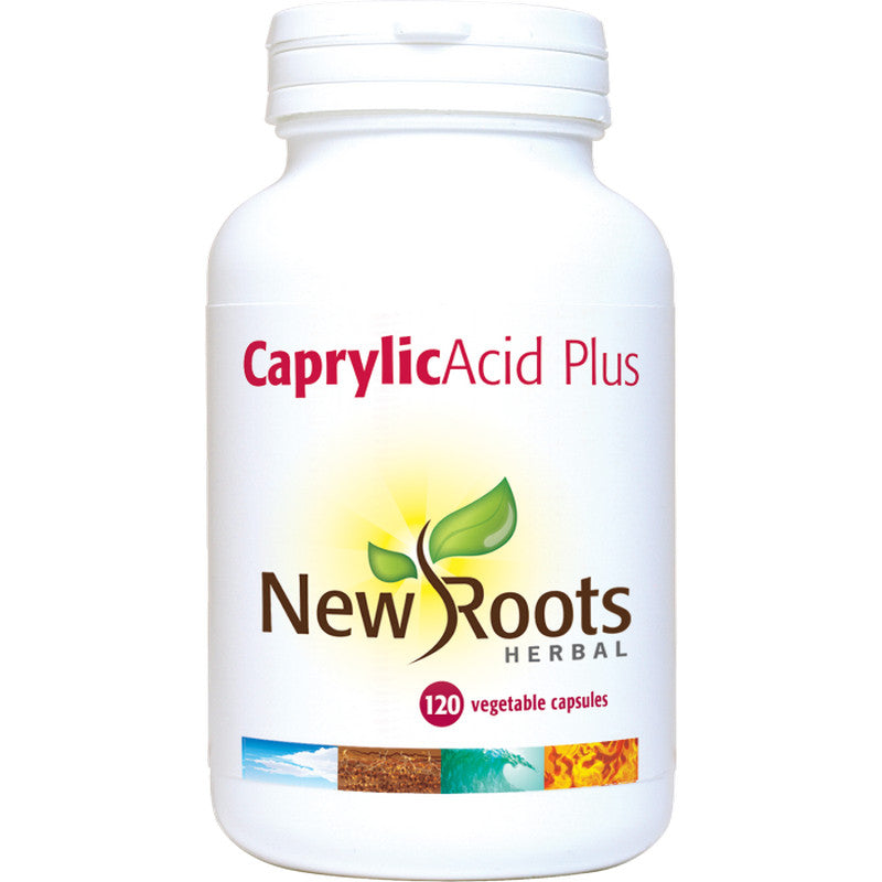 New Roots Caprylic Acid Plus 120 Veg Capsules