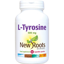 New Roots L-Tyrosine 500mg 60 Veg Capsules