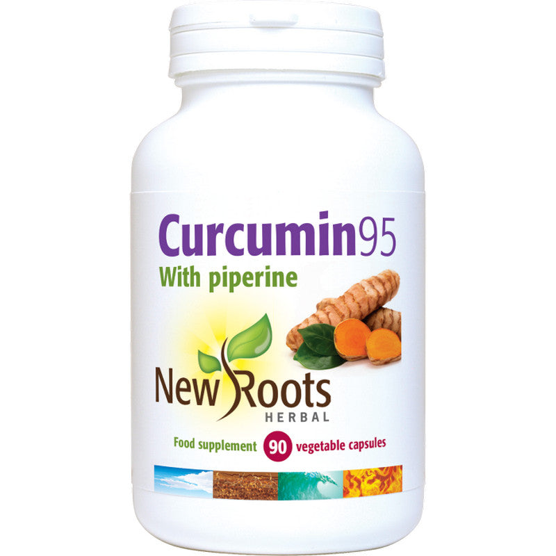 New Roots Curcumin 95 90 Veg Capsules