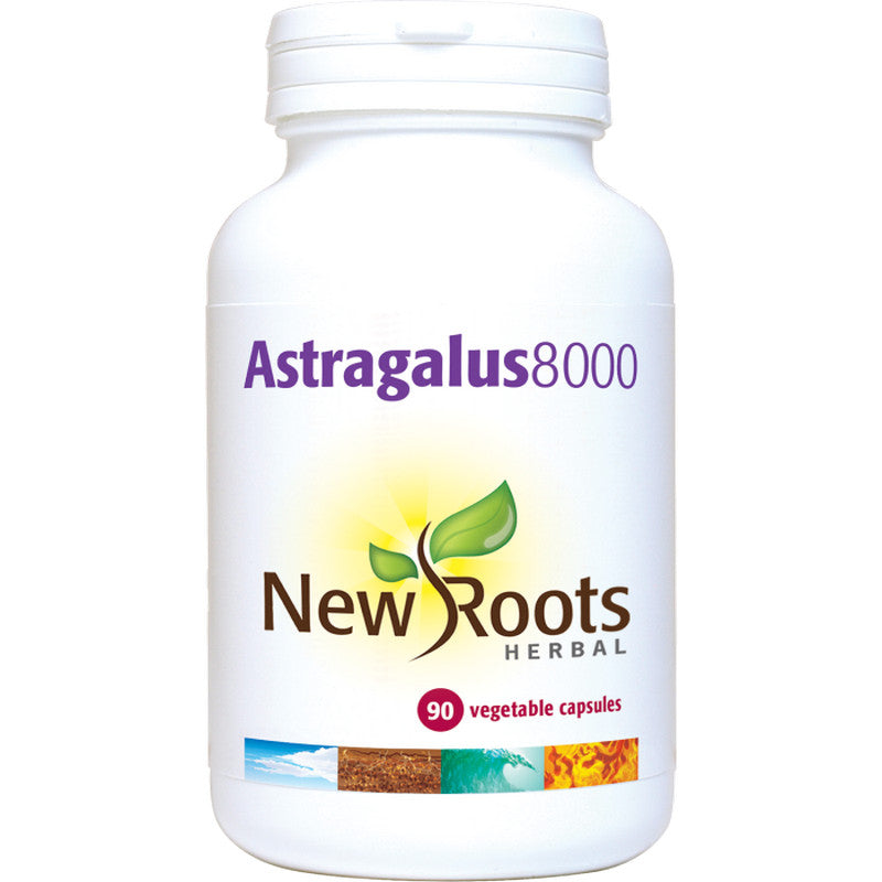 New Roots Astragalus 8000 500mg 90 Veg Capsules