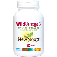 New Roots Wild Omega-3 EPA 660 DHA 330 60 Softgels
