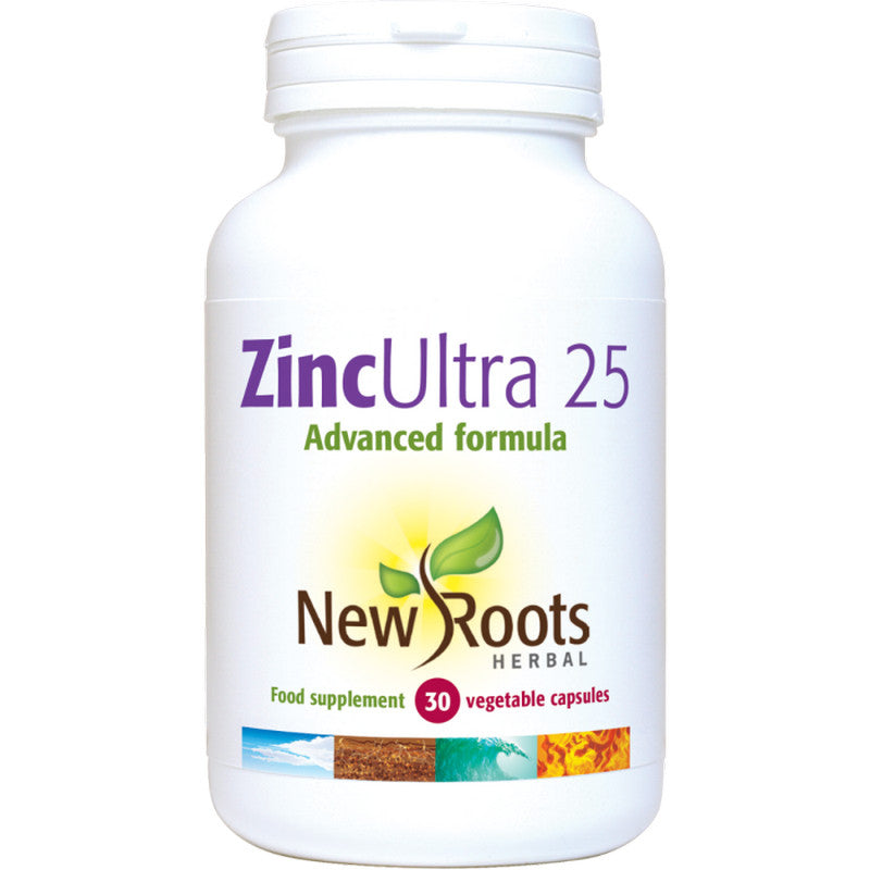 New Roots Zinc Ultra 25 30 Veg Capsules