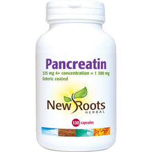 New Roots Pancreatin 1.300mg 120 Veg Capsules
