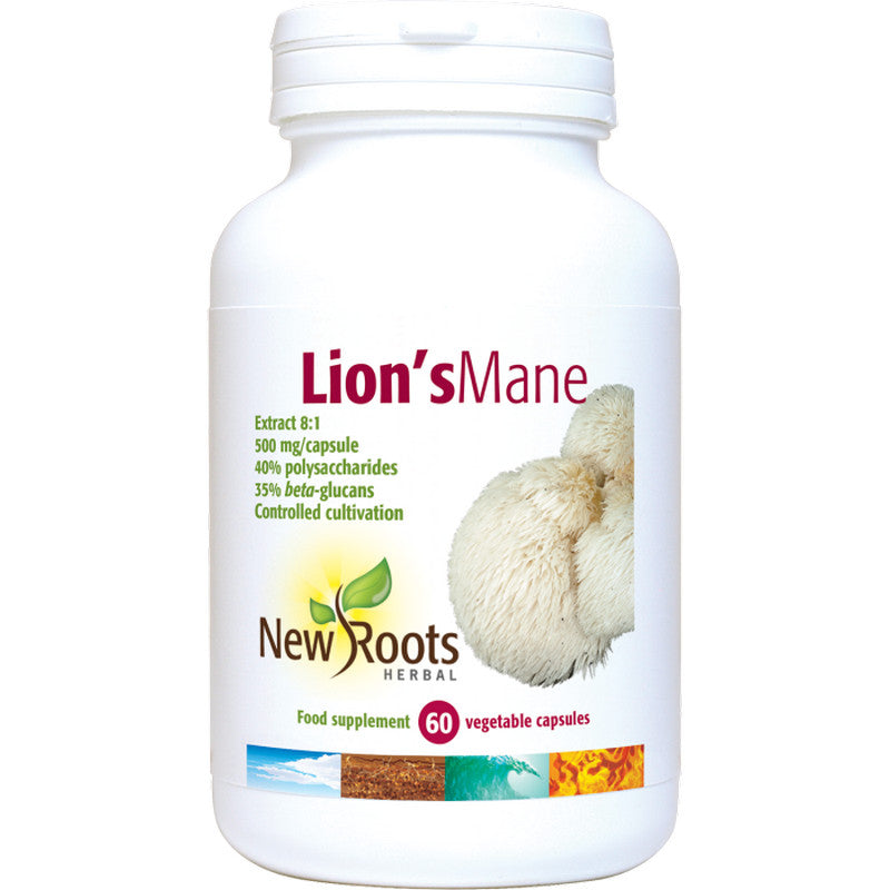 New Roots Lion's Mane 60 Veg Capsules