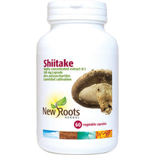 New Roots Shiitake 300mg 60 Veg Capsules