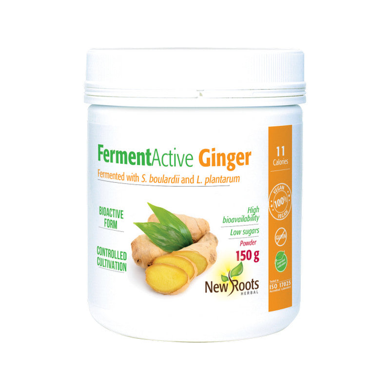 New Roots FermentActive Ginger 150g Powder