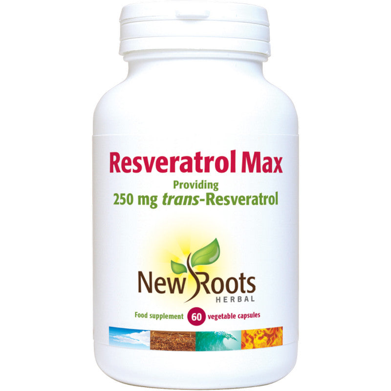 New Roots Resveratrol Max 60 Veg Capsules