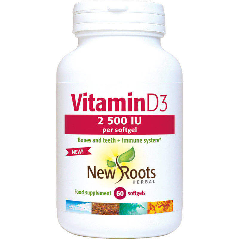 New Roots Vitamin D3 2500iu