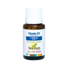 New Roots Vitamin D3 4000iu 15ml
