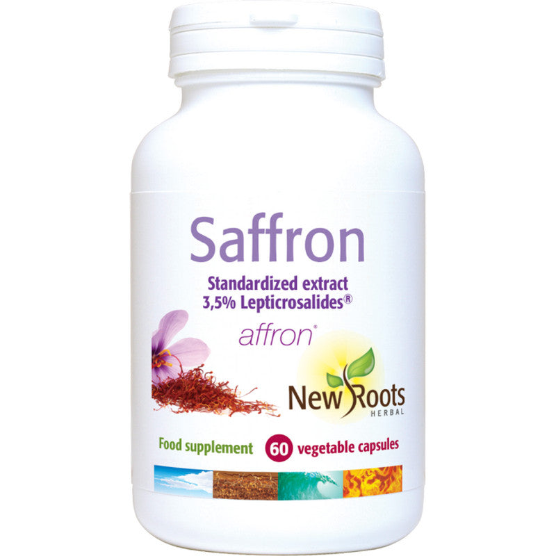 New Roots Saffron 60 Veg Capsules