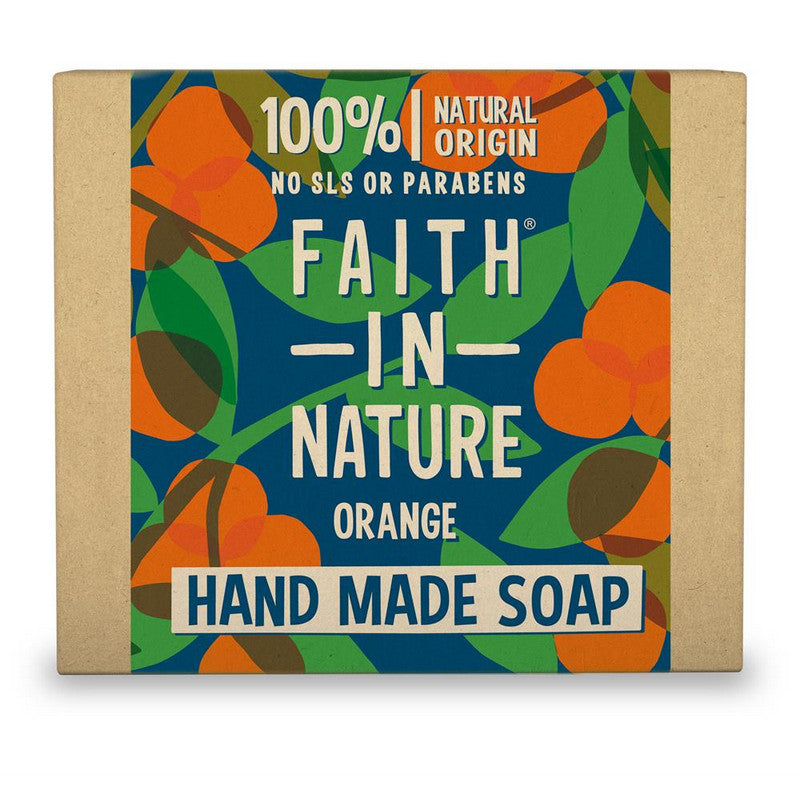 Faith in Nature Orange Pure Vegetable Soap 100g