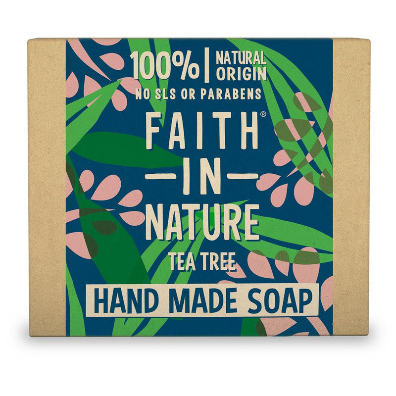 Faith in Nature Tea Tree Pure Vegetable Soap 100g