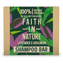 Faith in Nature Shampoo Bar Lavender & Geranium 85g