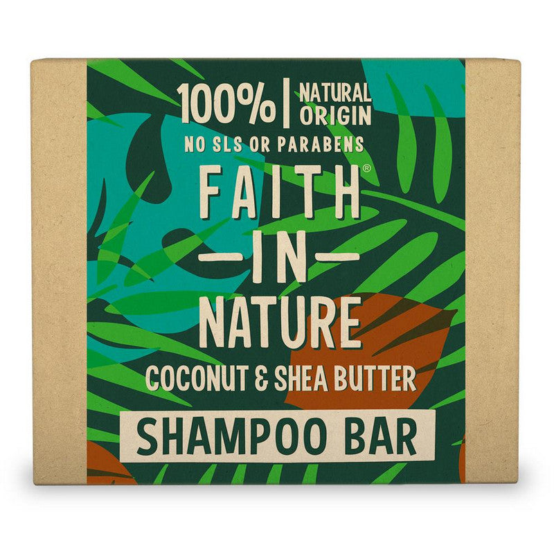 Faith in Nature Shampoo Bar Coconut & Shea Butter 85g