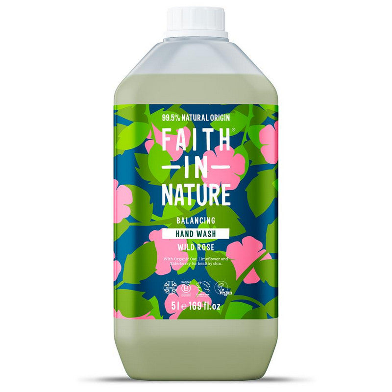 Faith in Nature Wild Rose Hand Wash