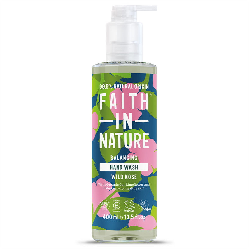 Faith in Nature Wild Rose Hand Wash
