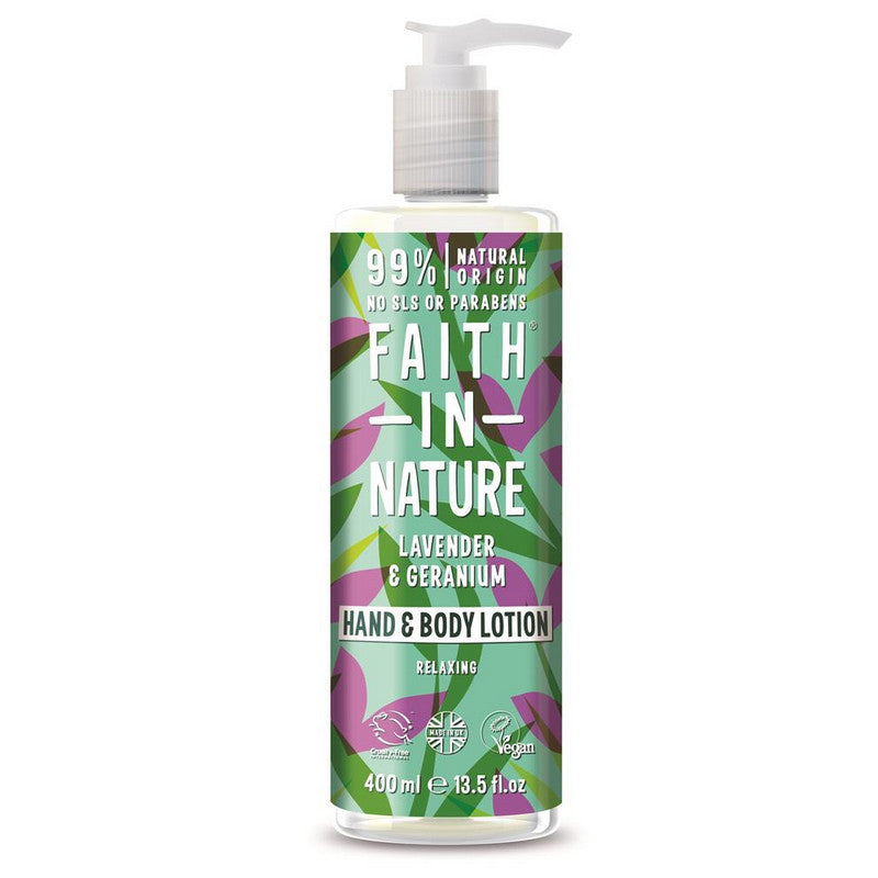 Faith in Nature Lavender & Geranium Hand & Body Lotion
