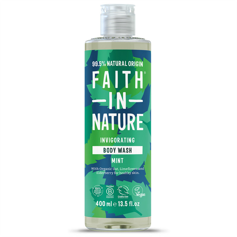 Faith in Nature Body Wash Mint 400ml