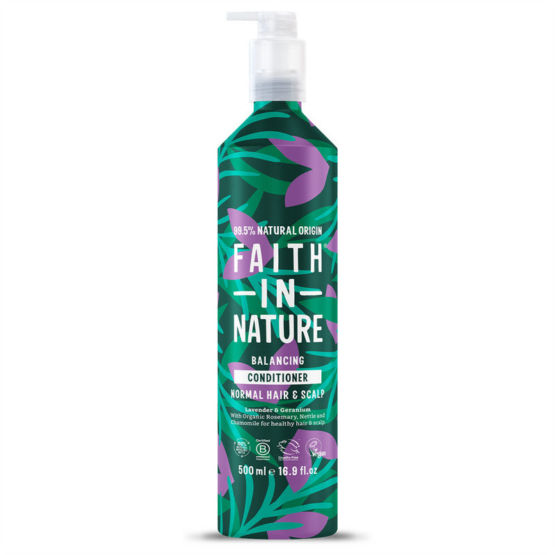 Faith in Nature Lavender and geranium conditioner - aluminium 500ml