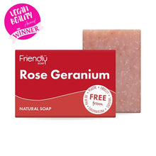 Friendly Soap Rose Geranium Soap 95g