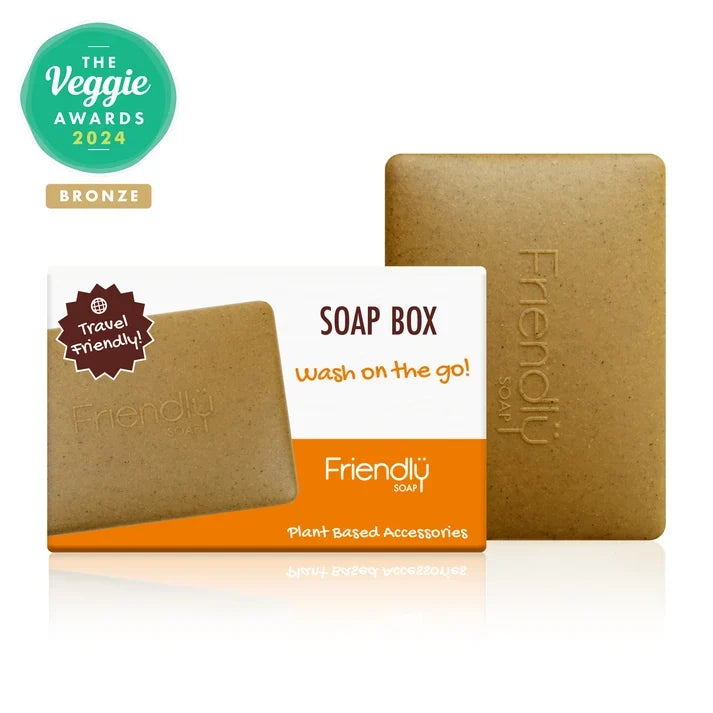 Friendly Soap Plastic-replacing durable and biodegradable travel box for soap
