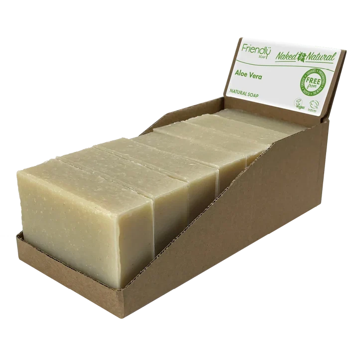 Friendly Soap - Naked and Natural - Aloe Vera Soap - 7 x 95g