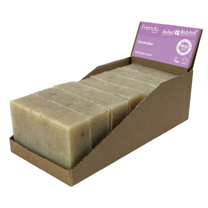 Friendly Soap - Naked and Natural - Lavender Soap - 7 x 95g