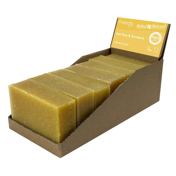 Friendly Soap - Naked and Natural - Tea Tree Soap - 7 x 95g
