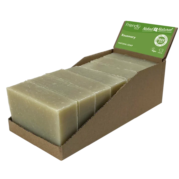 Friendly Soap - Naked and Natural - Rosemary Soap - 7 x 95g