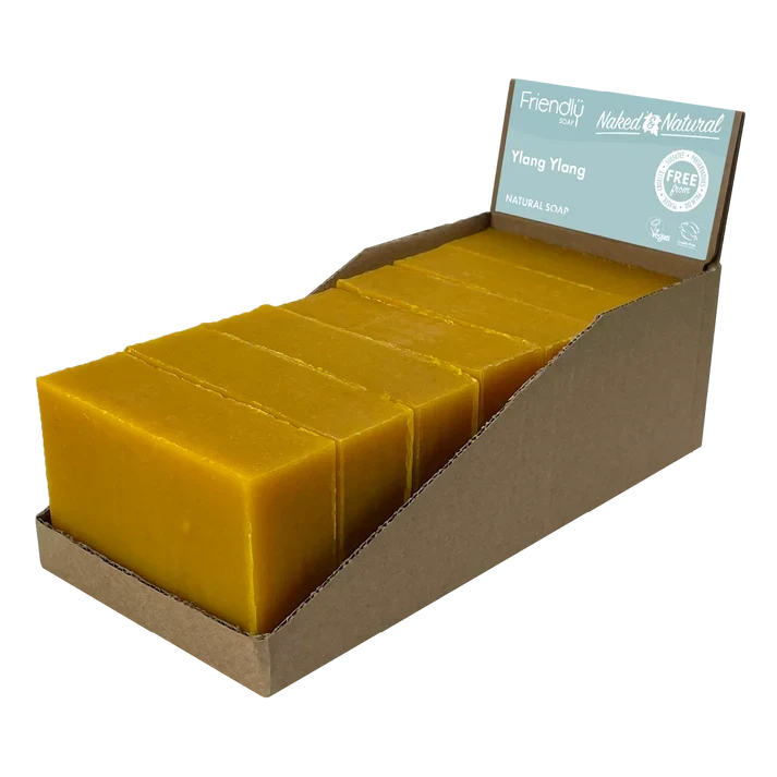Friendly Soap - Naked and Natural - Ylang Ylang Soap - 7 x 95g
