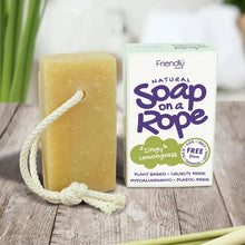 Friendly Soap Lemongrass - Natural Soap On A Rope 125g
