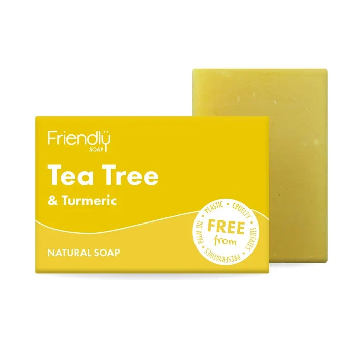 Friendly Soap Tea Tree & Turmeric Soap 95g