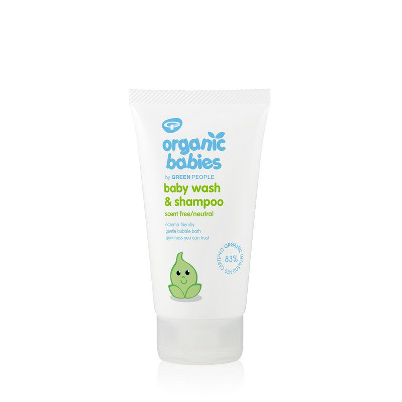 Green People Baby Wash & Shampoo - Scent Free 150ml